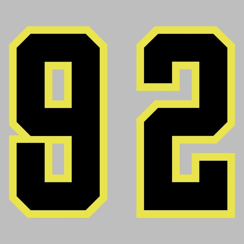 92 Number Jersey