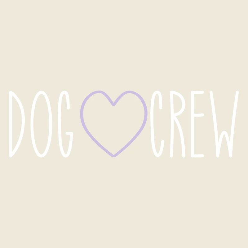 Dog Crew Heart