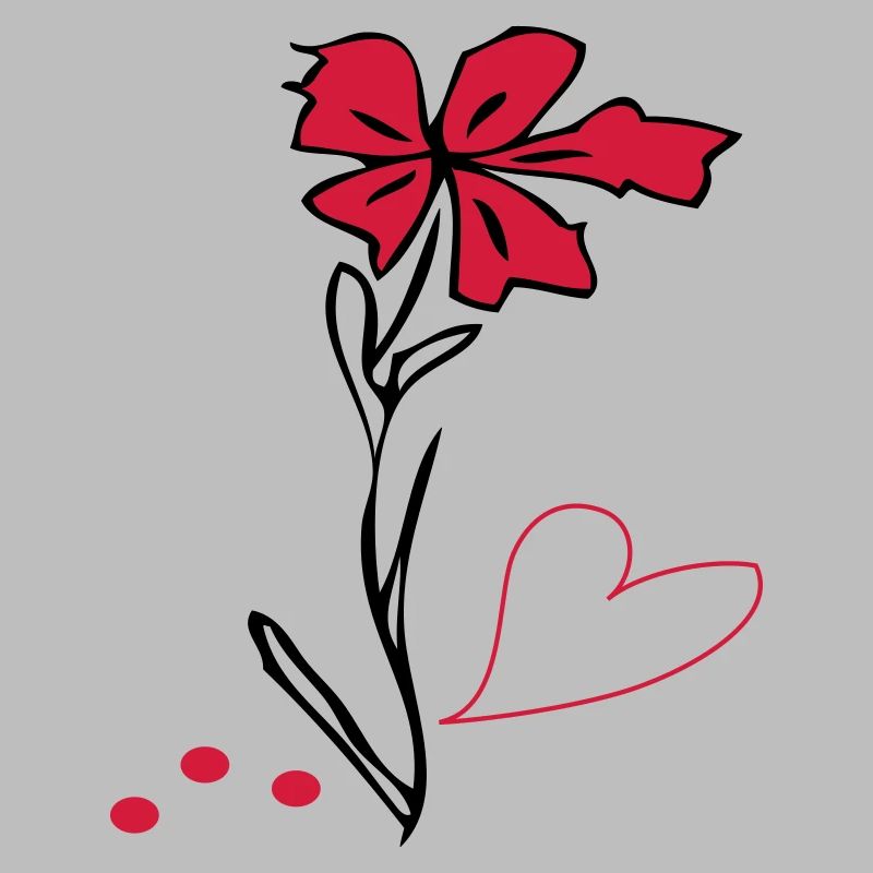 Blossom with heart