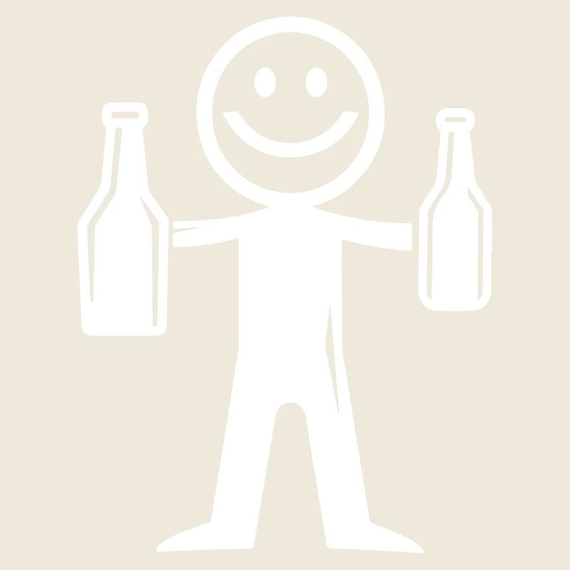 Bière Stick Figure
