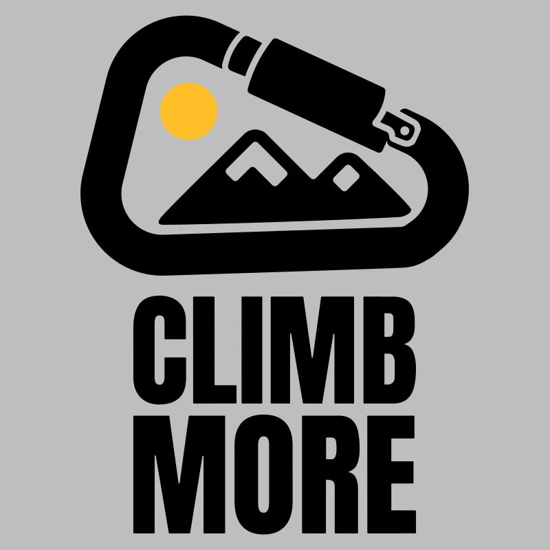 Climb More - Kletterer Geschenk