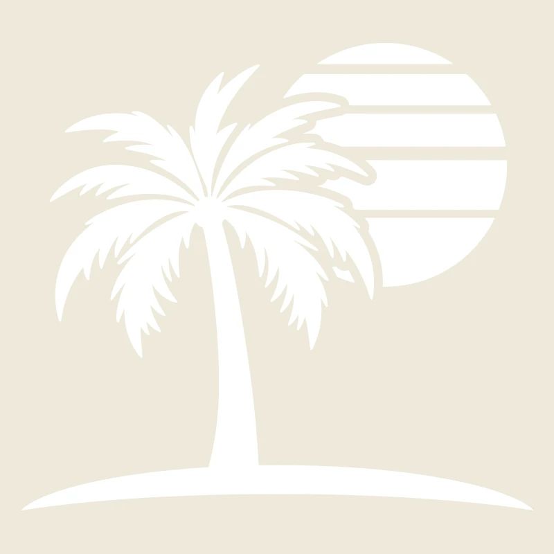 Palme Sonne Insel