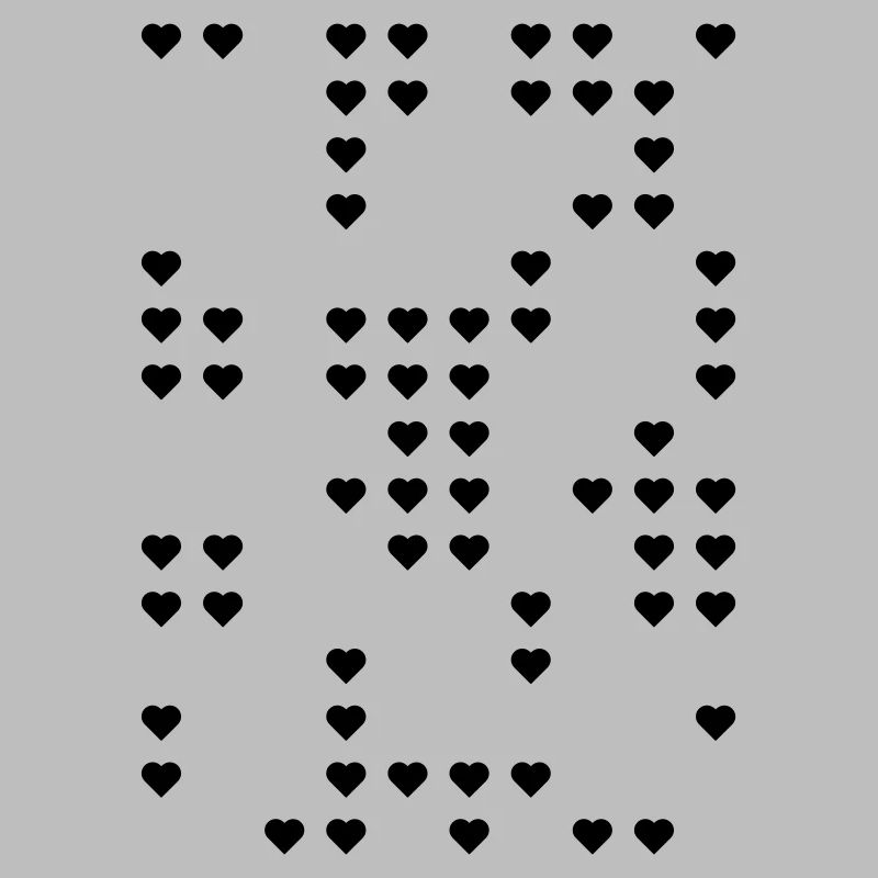 Heart Puzzle Snow Gift