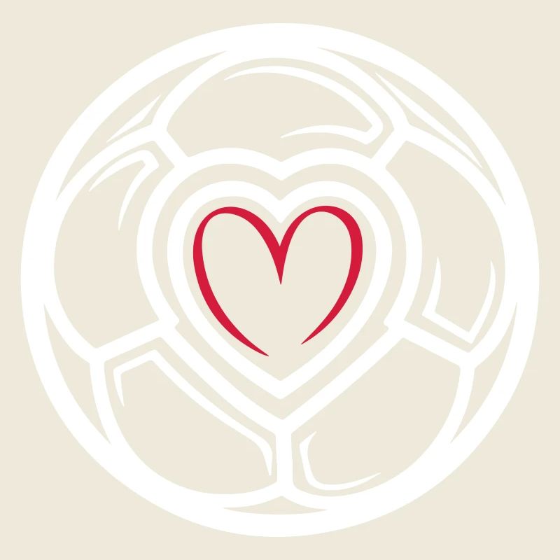 Soccer Heart Love