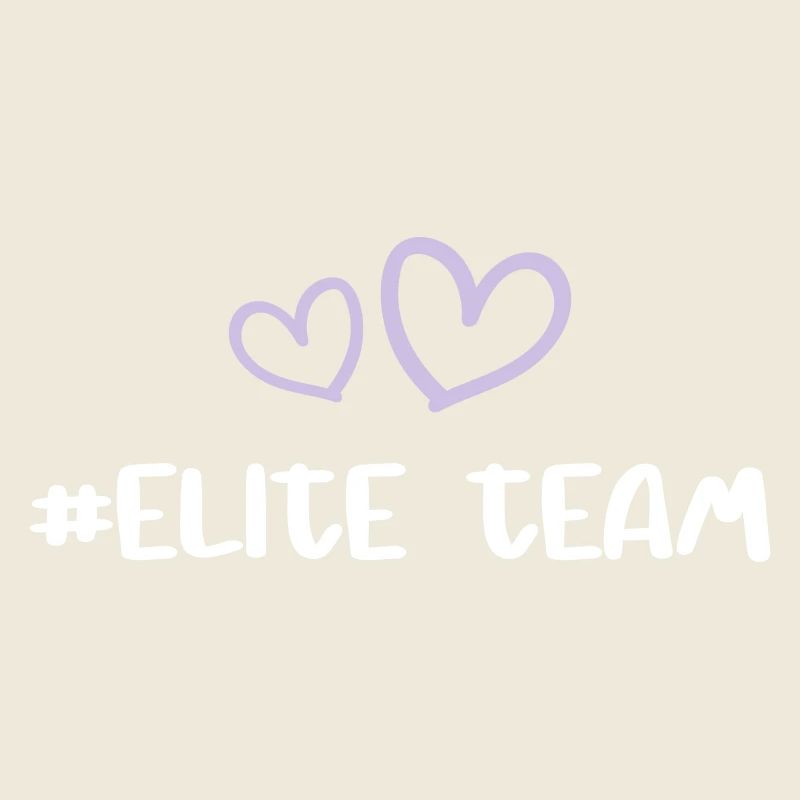Elite Team Heart Love