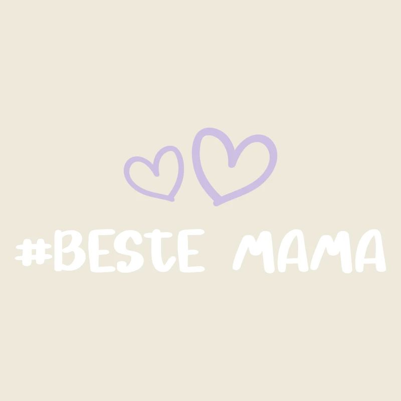 Meilleur amour de cœur de maman