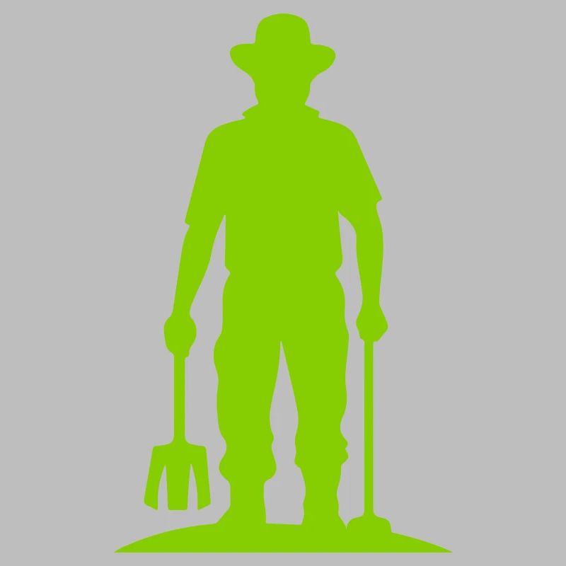 Farmer Silhouette