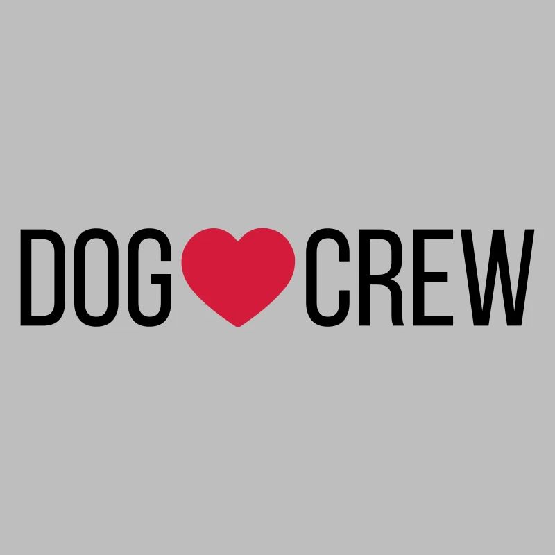 Dog Crew Heart