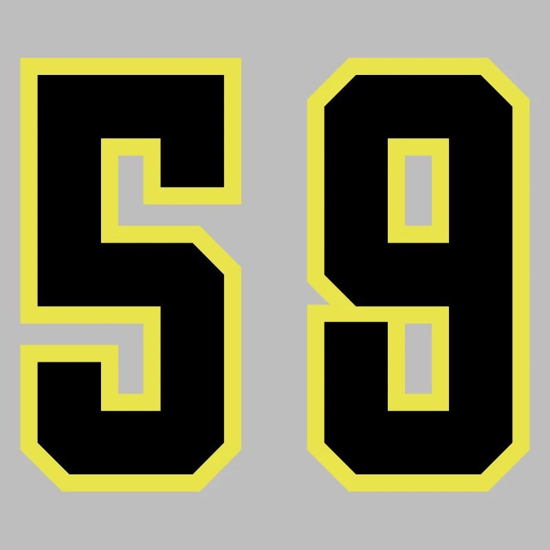 59 Zahl Trikot