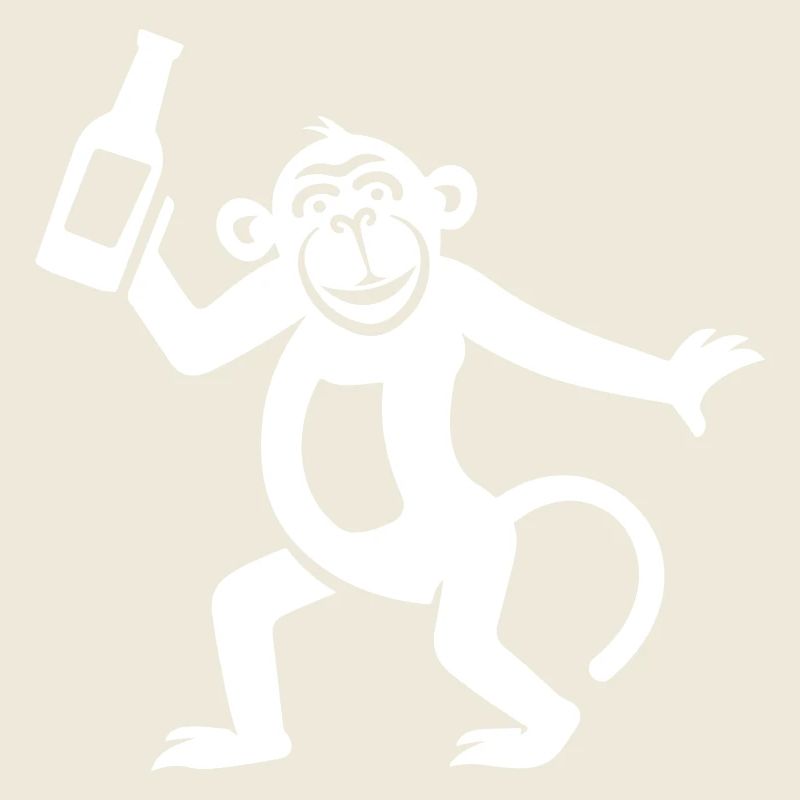 Monkey Beer Drôle De Fête Célibataire