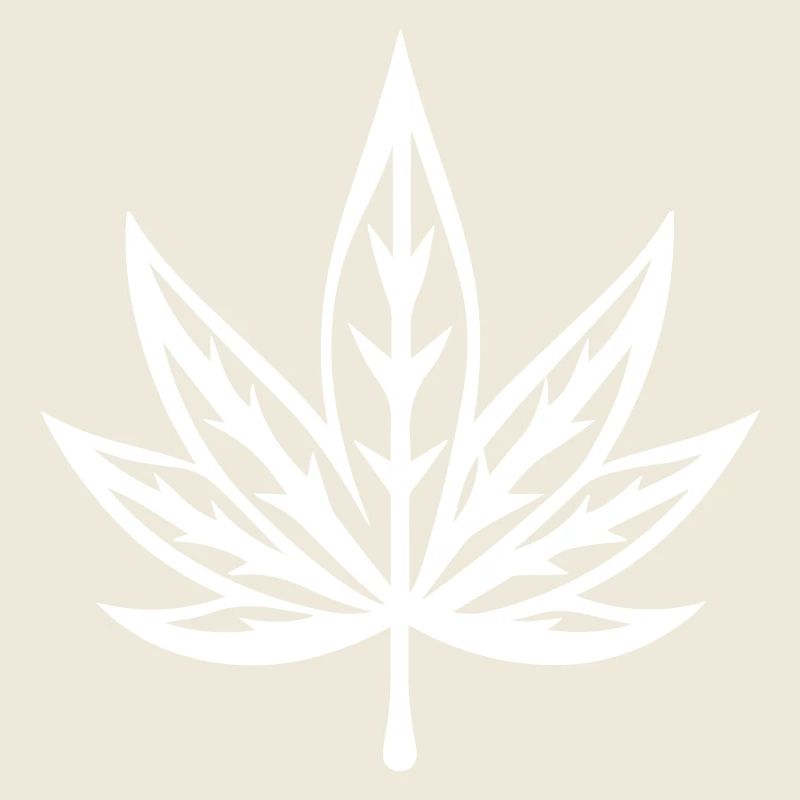 Hanfblatt Hanf Symbol Weed Cannabis