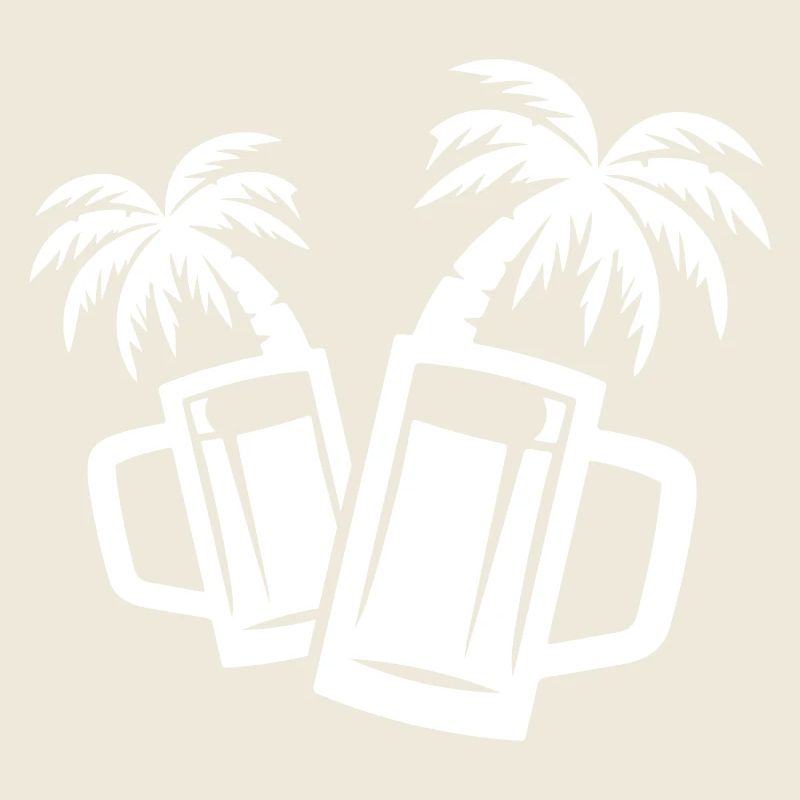 Beer Beach Palm Trees