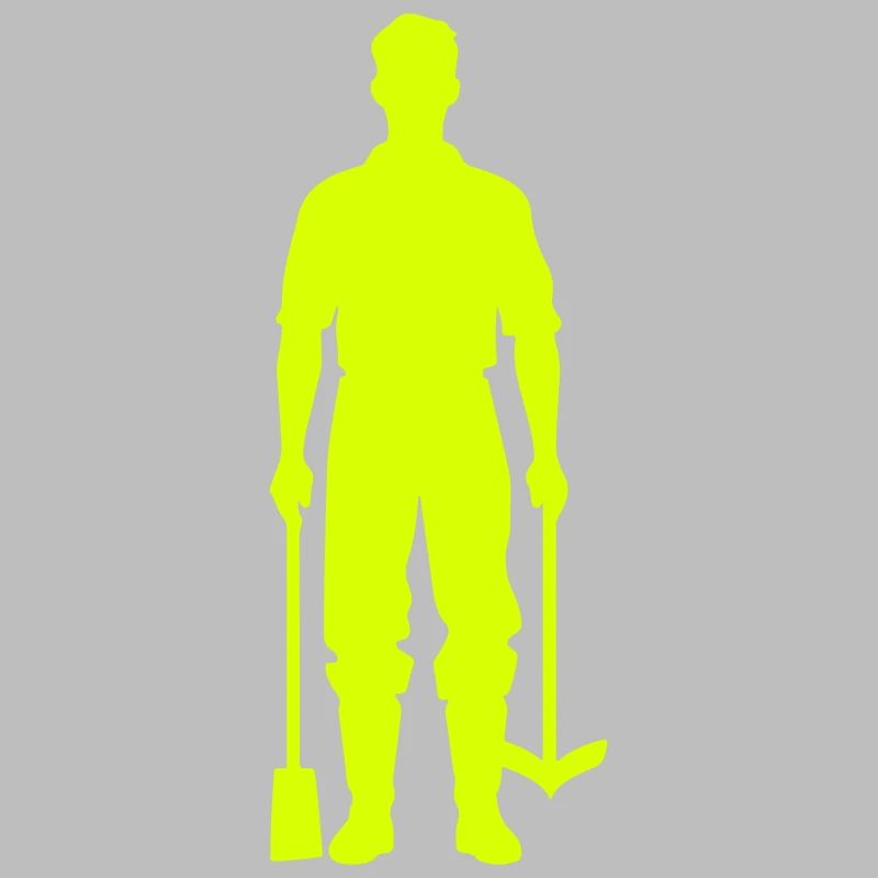 Farmer Silhouette Icon