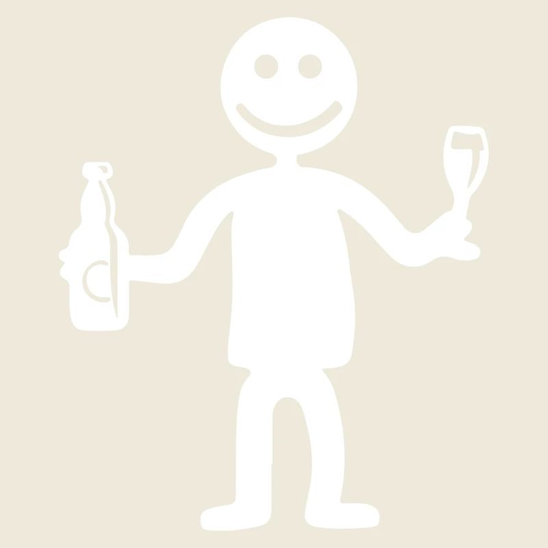 Strichmännchen Bier