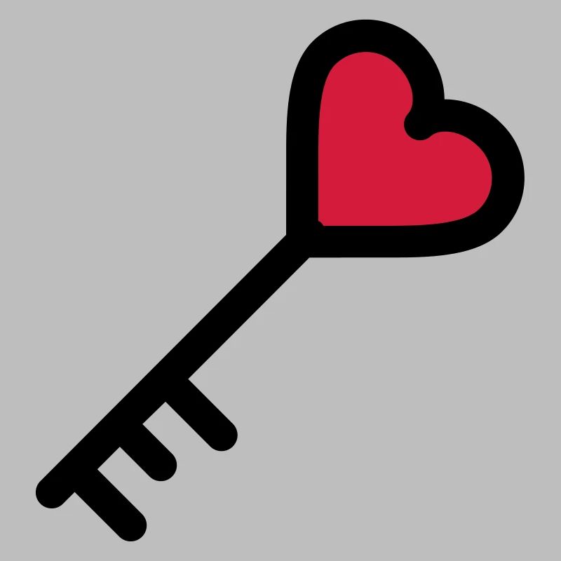 la clé du coeur de la Saint Valentin