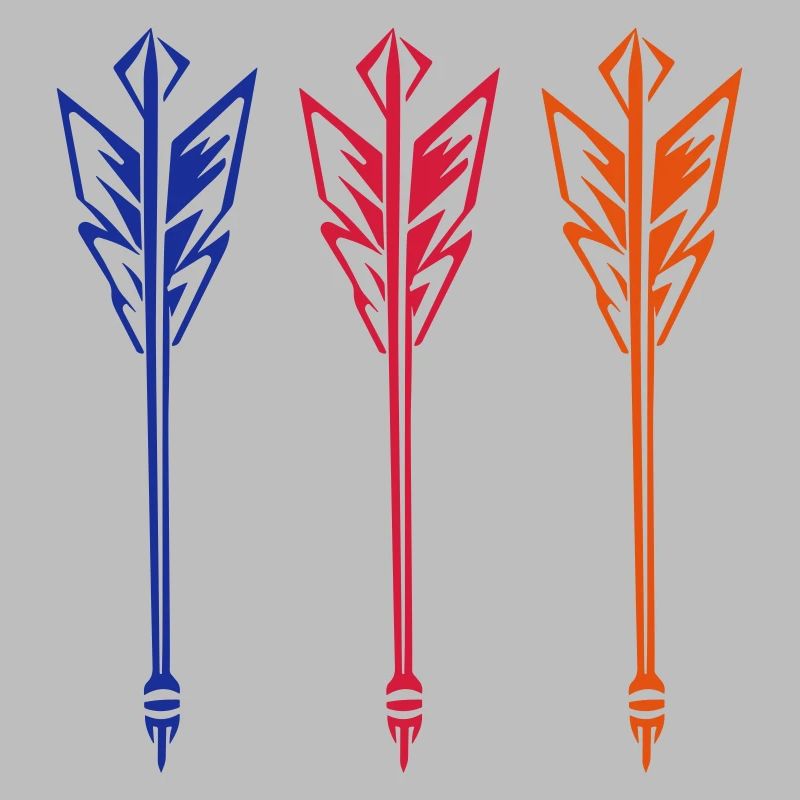 Flèche de fléchettes icône fléchettes