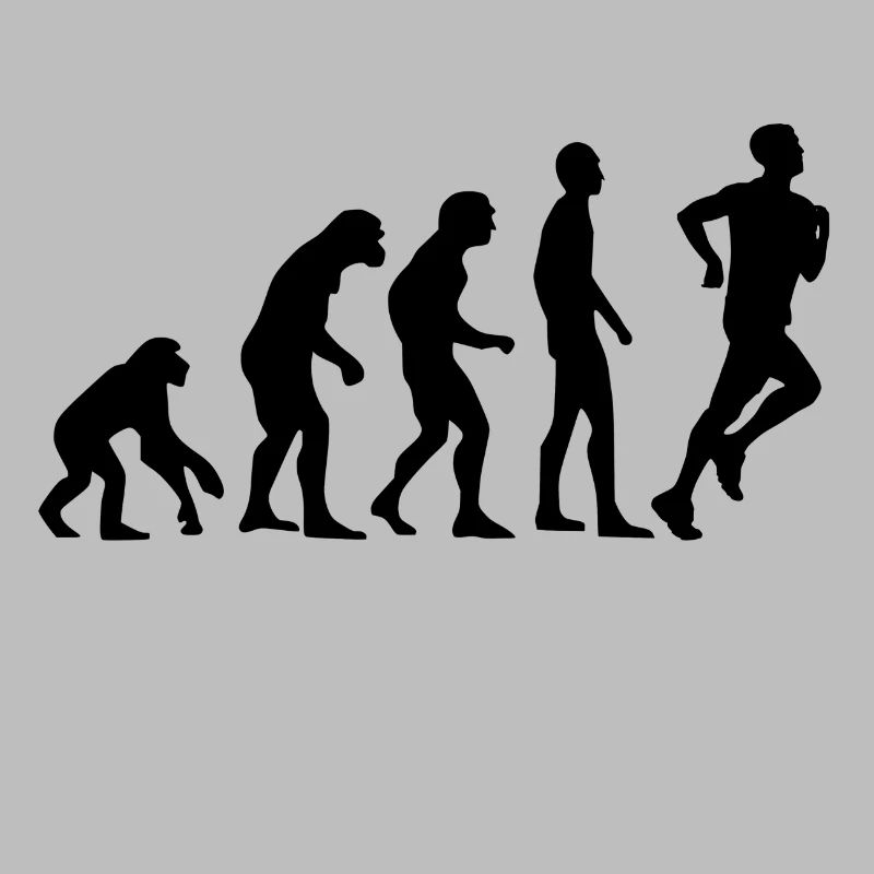Human Evolution jogging