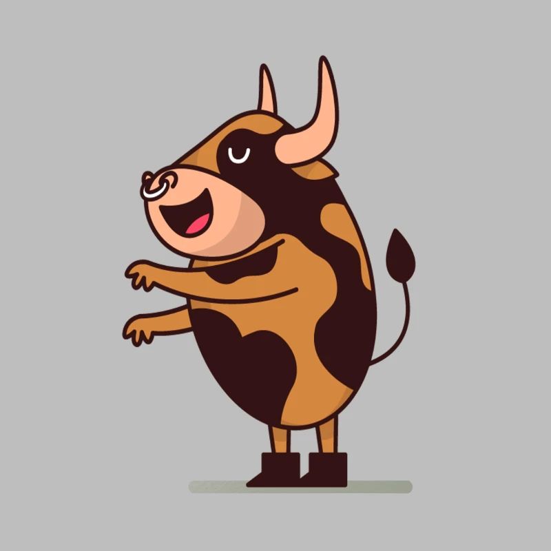 Bande dessinée de vache vaches