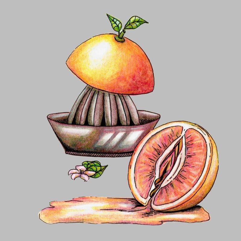 Vulva Grapefruit
