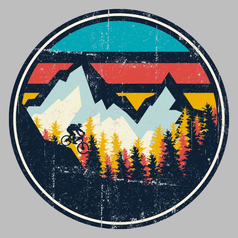 Mountain MTB Sunset Circle