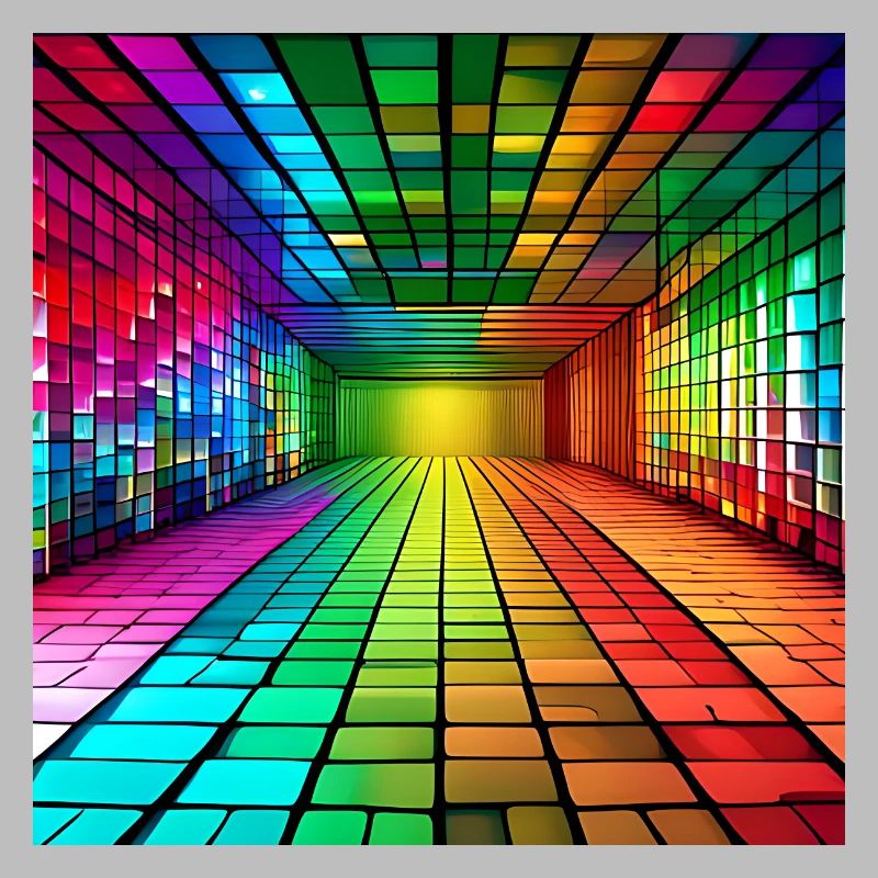 3D Rainbow Squares