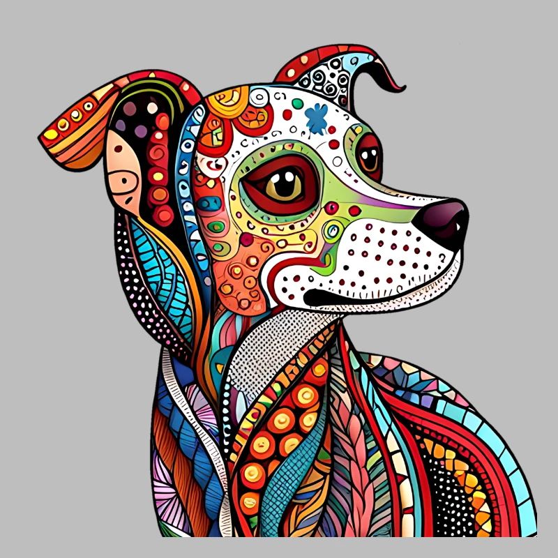 Zentangle Dog