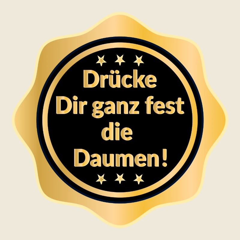 Motivation Drücke dir die Daumen
