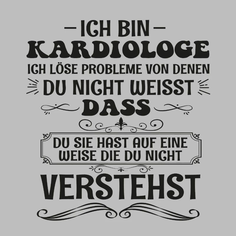 Lustiges Kardiologe Spruch, Doktor Beruf Geschenk