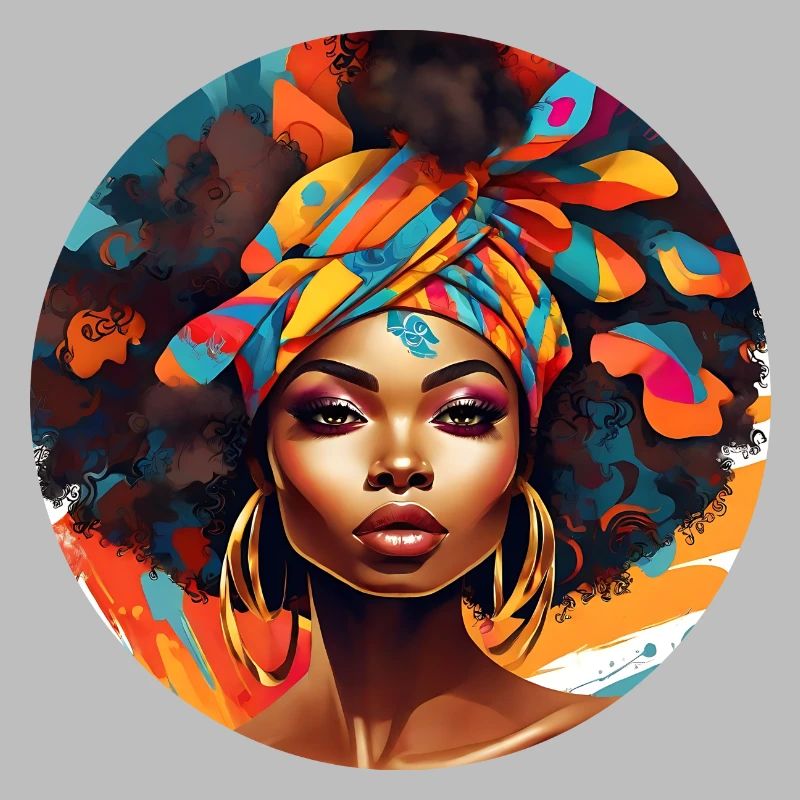 Afro Style Bunte Harmonie