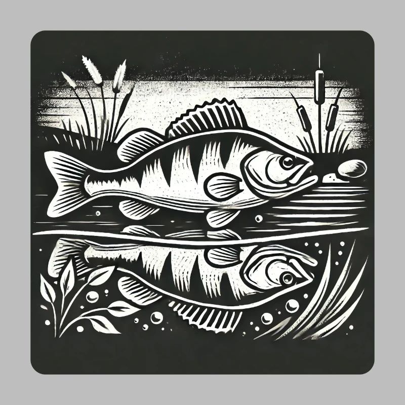 Perch predatory fish design