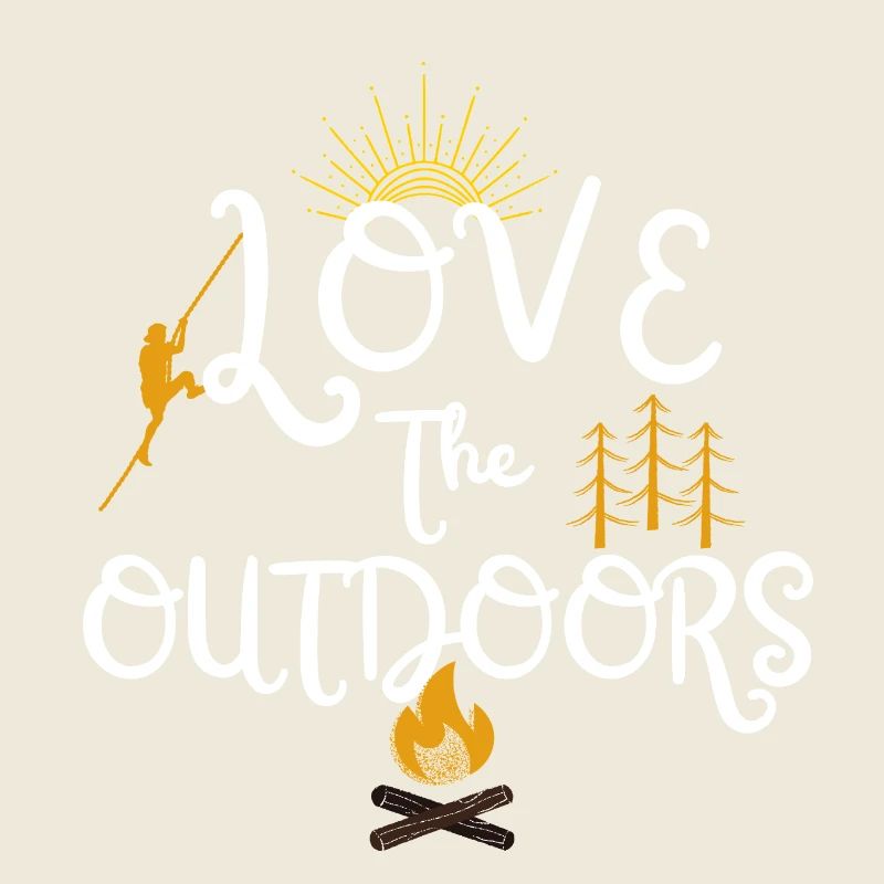 Love the Outdoors Camping Design
