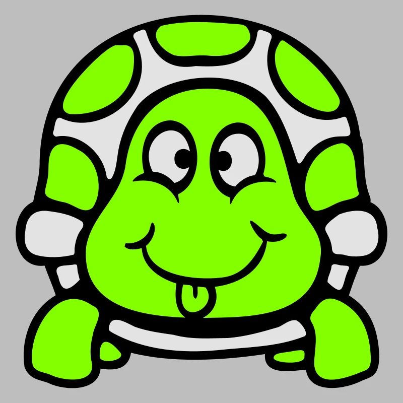 tortue langue sortant coquine drôle cool