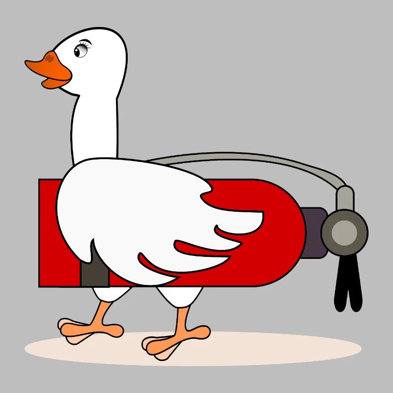 Fire extinguisher goose fire brigade