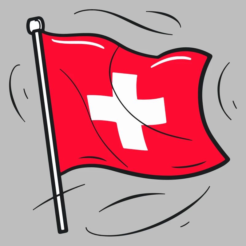 Drapeau suisse Patriot Design
