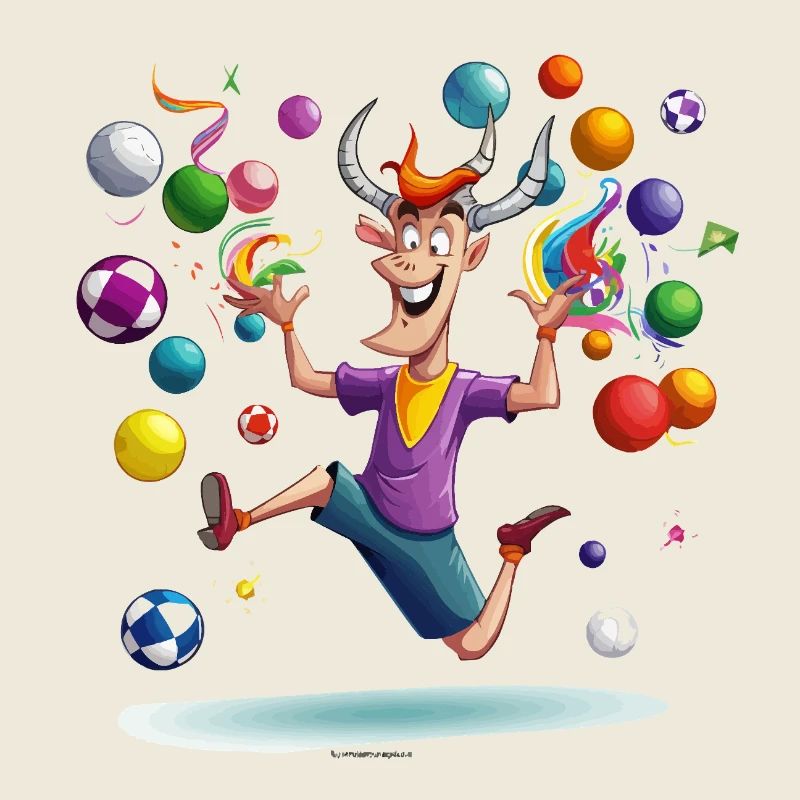 Jubelstier Jonglier-Party