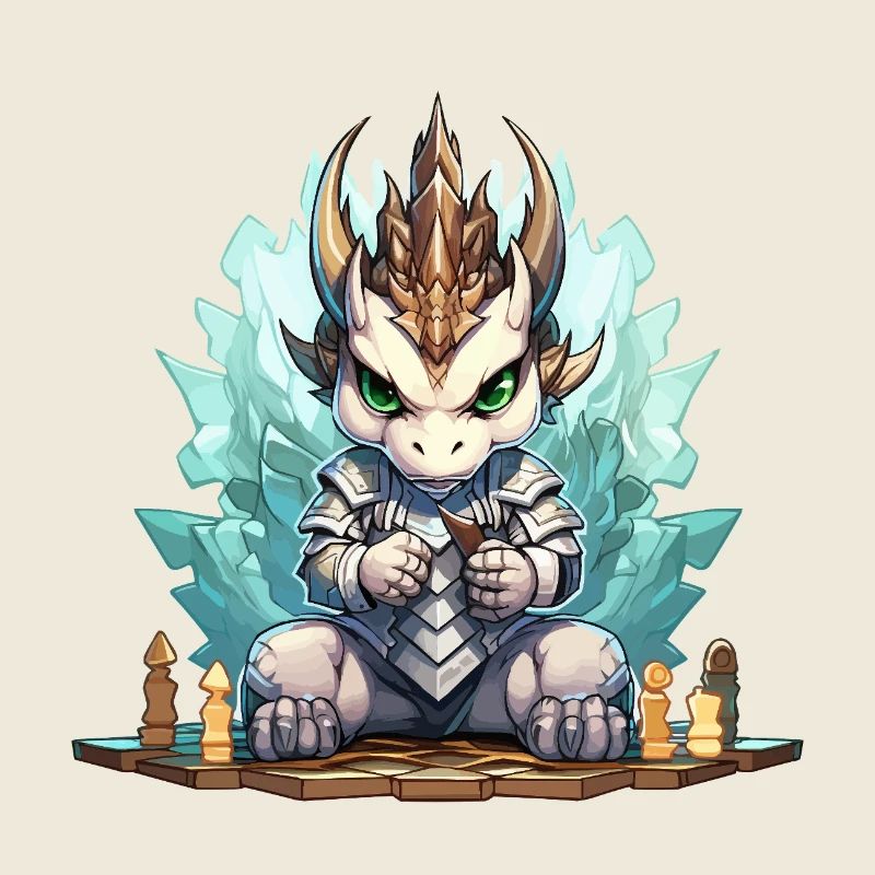 Couronne de Cristal du Chevalier Dragon de Glace