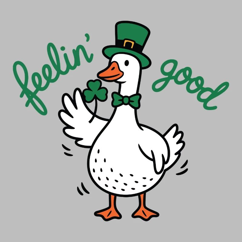 Glücksduck-Leprechaun-Geist