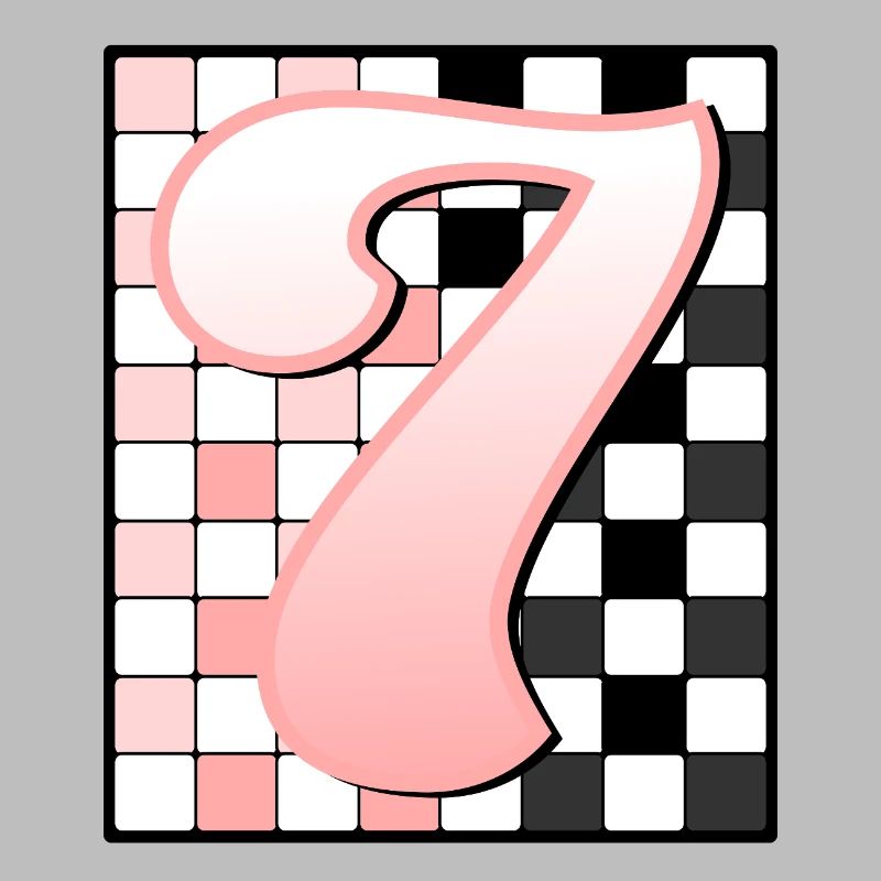 7E ANNIVERSAIRE - CARREAU ROSE