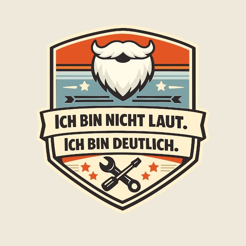 Ich bin nicht laut, ich bin deutlich
