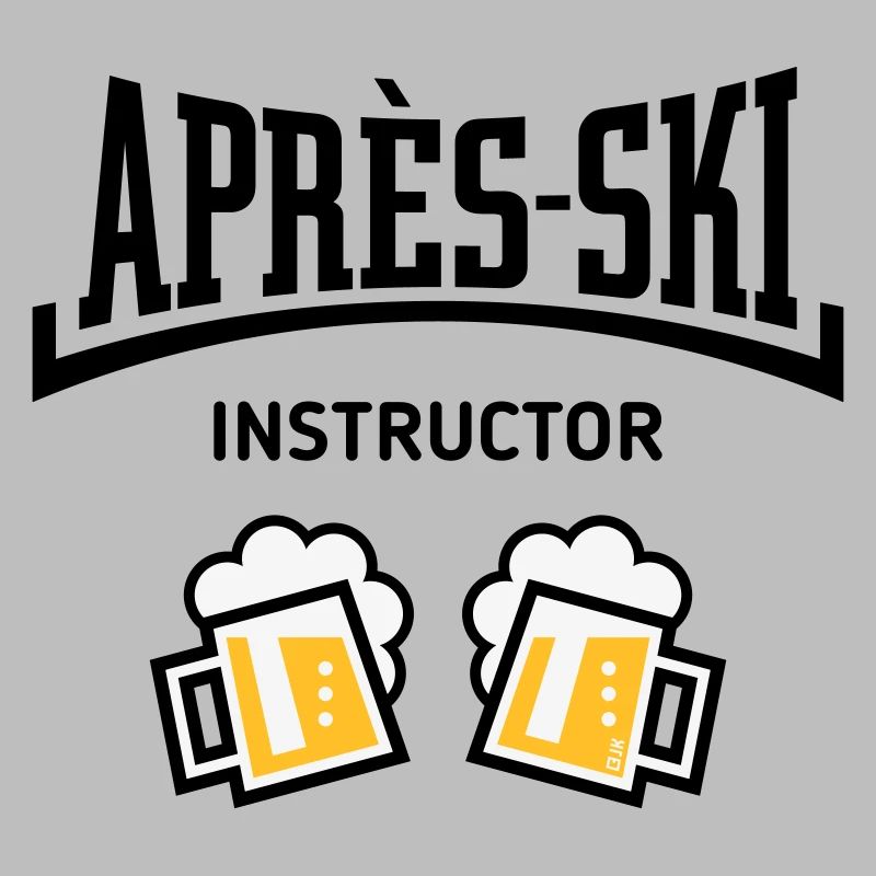 Après-Ski Instructor (Bier Apres Ski Konkav POS3C)