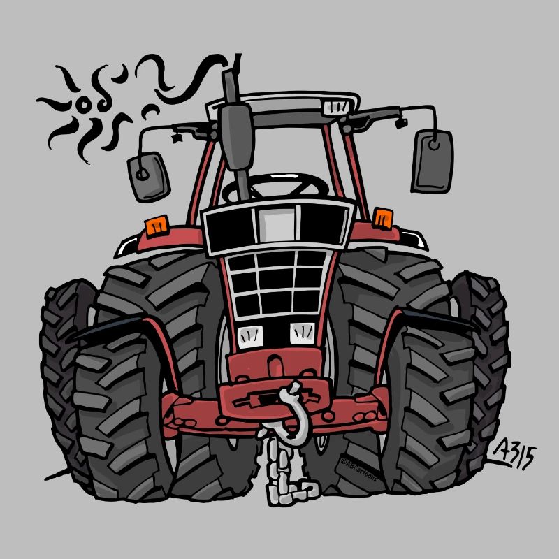 0097 Roter Traktor
