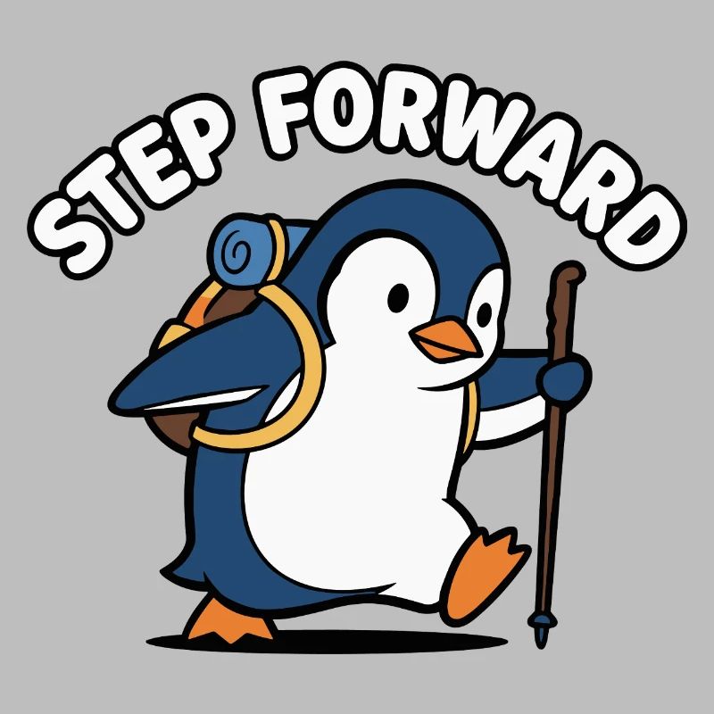 Forward Step Penguin