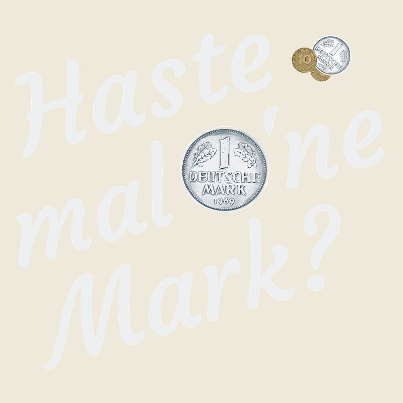 Do you have a mark? Retro, Hand Drawing Coins