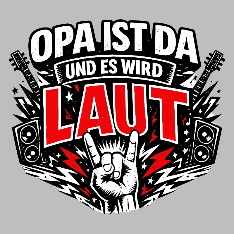 Opa ist da und es wird laut im Rock Style