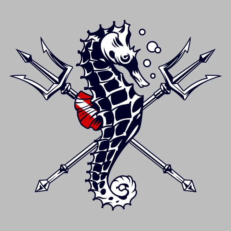 Taucher Trident Seepferdchen
