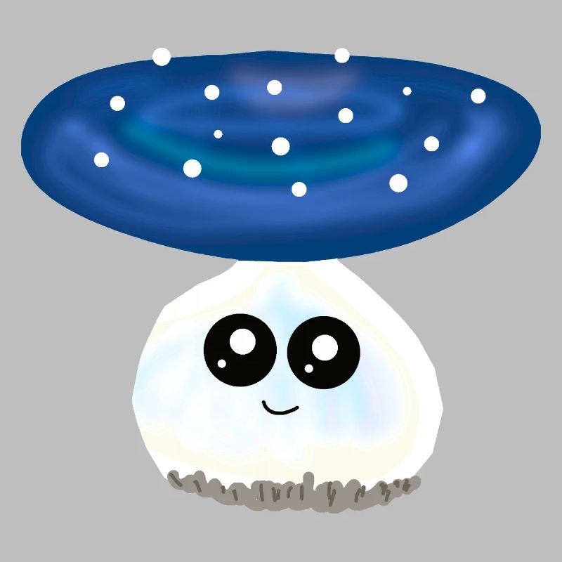 Champignons doux kawaii