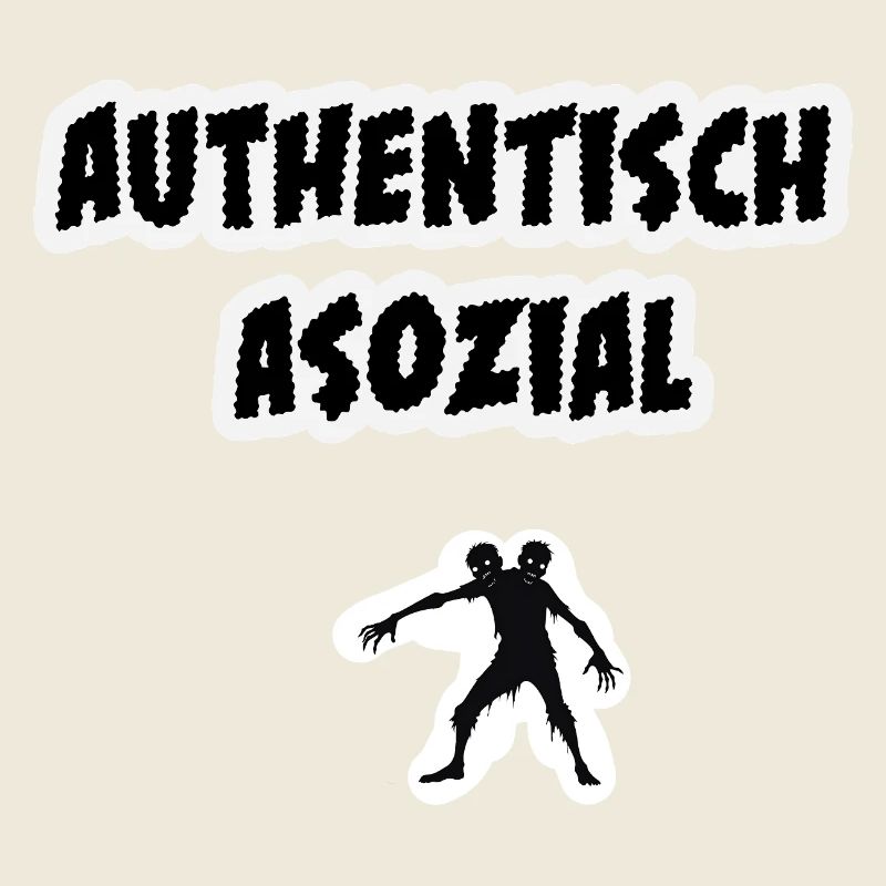 Authentisch Sozial Zombie Design