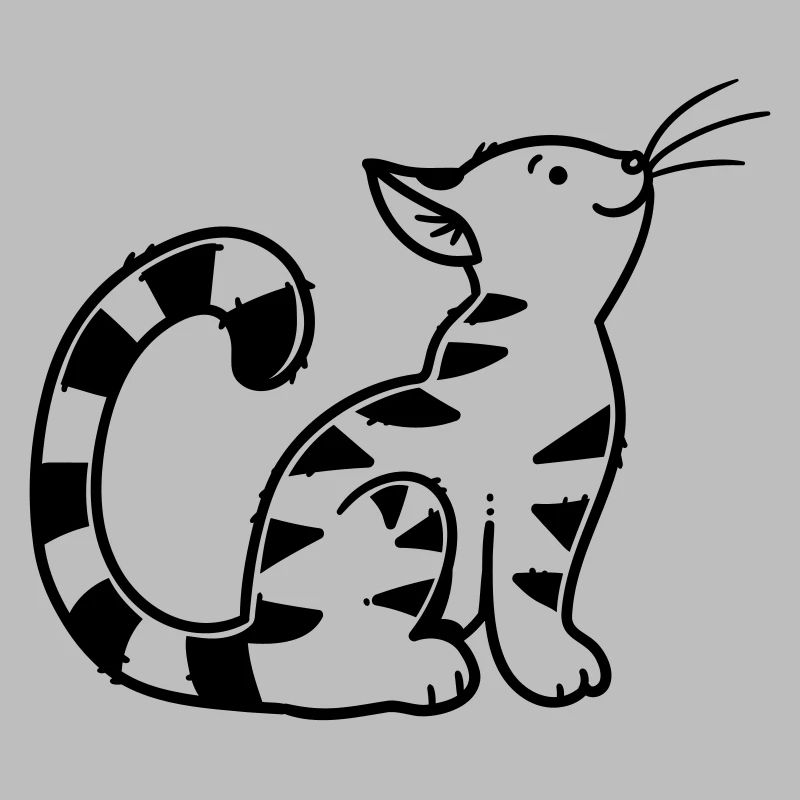 Cartoon Kitten