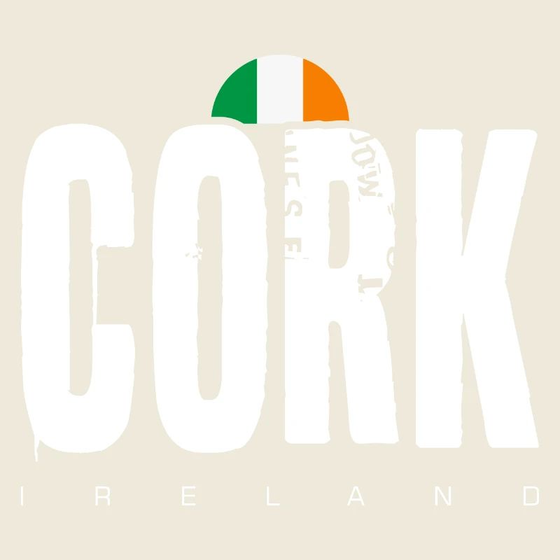 Cork Ireland Flag Emblem