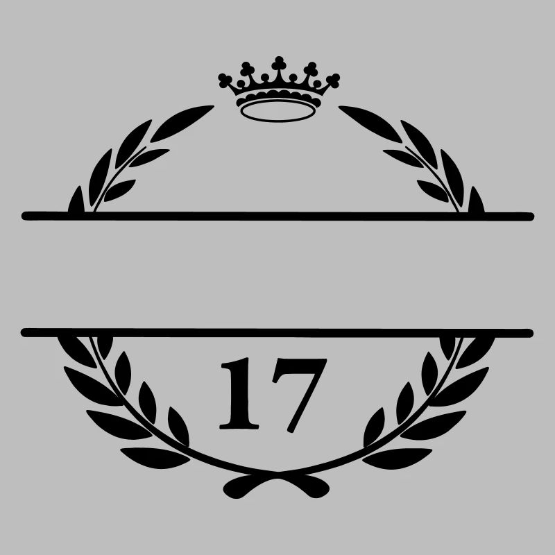 Bannière de nom Lauwerkrans avec le numéro 17